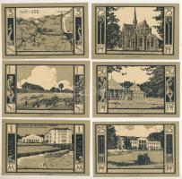 Német Birodalom / Weimari Köztársaság / Bad Doberan 1920 k. 25pf-3M (6xklf) T:AU
German Empire / We...