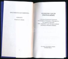 Pusztay János (szerk.): Fejezetek vasvár történelméből. Documenta Savariensia 2. Szombathely, Savari...