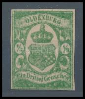 Német államok - Oldenburg 1861 Mi 10 szép és ritka (Mi EUR 260.-)