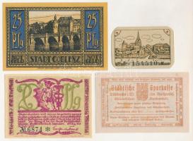 Német Birodalom / Weimari Köztársaság 1920-1922. 5pf-25pf (4xklf) T:AU
German Empire / Weimar Repub...