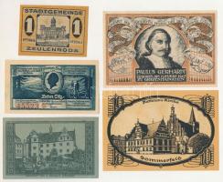 Német Birodalom / Weimari Köztársaság 1920-1921. 1pf-50pf (5xklf) T:AU
German Empire / Weimar Repub...