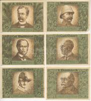 Német Birodalom / Weimari Köztársaság 1922. 75pf (5xklf) T:XF German Empire / Weimar Republic 1922. 75 Pfennig (5xdiff) C:XF