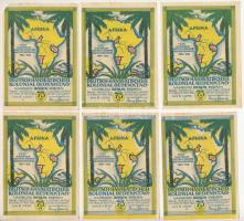 Német Birodalom / Weimari Köztársaság 1922. 75pf (5xklf) T:XF
German Empire / Weimar Republic 1922....