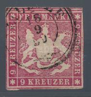 Württemberg 1859 Mi 9
