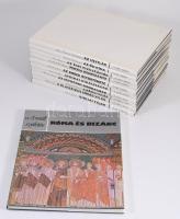 A múlt születése sorozat 11 kötete:  P. R. S. Moorey: Bibliai tájak, Michael Vickers: A római világ, Roger Ling: A klasszikus görög világ,  A. Rosalie David: Az egyiptomi birodalmak,  Peter Garlake: Afrikai királyságok, John Waechter: Az ember őstörténete, Georgina Hermann: Perzsa reneszánsz, Peter Warren: Az égei civilizációk, Patrick FitzGerald: Az ősi Kína, Warwick M. Bray-Earl H. Swanson-Ian S. Farrington: Az Újvilág,  Clive Foss-Paul Magdalino: Róma és Bizánc. Bp.,1984-1990, Helikon. A sorozat 20 kötetben teljes! Kiadói egészvászon-kötés, kiadói papír védőborítóban, változó állapotban.