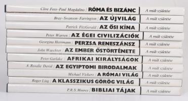 A múlt születése sorozat 11 kötete:

P. R. S. Moorey: Bibliai tájak,
Michael Vickers: A római vil...