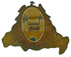 1923. "Rákospalotai Dalkör - Fiaim, csak énekeljetek!" zománcozott bronz dalos gomblyukjel...