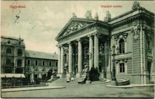 1908 Nagyvárad, Oradea; Szigligeti színház. Vidor Manó kiadása / theatre (fl)
