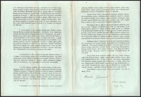 1865 Buda, a M. Kir. Helytartótanács hirdetményei (csődhirdetmény, körözés, stb.) 7 oldalon + az uto...