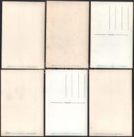 6 darab fotólap a Magyar Élet kiadó íróiról