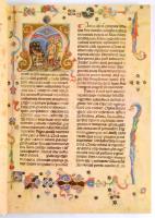 Képes Krónika I-II. kötet. [Latin nyelvű hasonmás és magyar nyelvű tanulmánykötet.] A latin eredeti ...