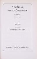 A színház világtörténete 1-2. köt. Főszerk.: Hont Ferenc. Bp., 1986, Gondolat. Kiadói egészvászon-kö...