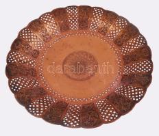 Nagy réz kínáló. 35 cm