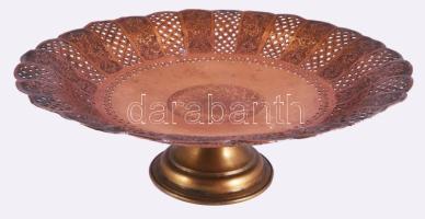 Nagy réz kínáló. 35 cm