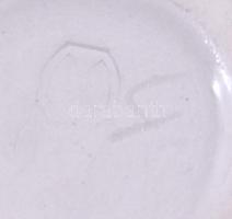 2 db német kerámia kis boros korsó fajansz boros korsó jelzett 12 cm