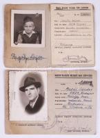 Magyar Dolgozók Országos Sakk Szövetsége 70 darab fényképez igazolvány, zömmel fényképpel + Magyar S...