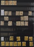 1850-1900 Több száz bélyeget tartalmazó tétel maradvány jó, értékekkel, közte osztrák bélyegek is, 3...