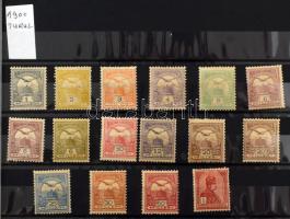 1850-1900 Több száz bélyeget tartalmazó tétel maradvány jó, értékekkel, közte osztrák bélyegek is, 3...