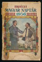 1936 Erdélyi magyar naptár 1936-ik évre. XVI. évfolyam. Kolozsvár (Cluj), Minerva-ny., 144+XX p. A borítón Szopos Sándor grafikájával. Kiadói papírkötés, foltos, sérült borítóval és gerinccel, néhány bejegyzéssel.