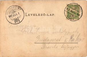 1902 Előpatak, Valcele; Posta. Julius Müller utóda kiadása / post (fl)