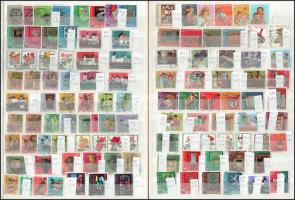 Svájc 1963-1999 266 klf Pro Patria és Pro Juventute bélyeg, köztük sorok is, 2 A/4-es berakólapon (M...