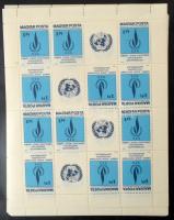 Teljes ívek, emlékívek, emléklapok iratrendezőben