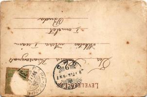 1907 Kisbér, Pokol domb. Haftl Kálmán kiadása (EM)