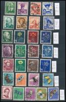 Svájc 1939-1965 64 klf bélyeg (14 db sor) közepes berakólapon (Mi EUR 200.-)