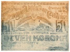 1920 k. Nyíregyháza 50K "Lengyel Cukrászda" T:AU Adamo NYÍ-3.2