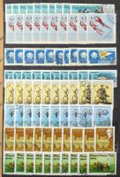 256 db magyar tízes a Krajcárosoktól 16 lapos A4-es berakóban (2.560 db bélyeg)