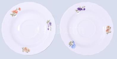 2 db Ilmenau porcleán kávés csésze aljjal, jelzett, hibátlan