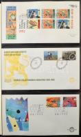 Hollandia 1992-1994 30 különféle FDC 180 férőhelyes új állapotú FDC berakóban