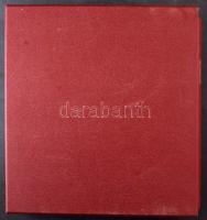 Hamburgi postaügyi kongresszus hivatalos albuma, benne sok alkalmi kiadvány, falcmentes előnyomott a...