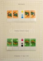 Holland gyarmatok szép gyűjtemény az 50-es 80-as évekből 3 albumban, sok összefüggéssel, benne UNTEA sorozat