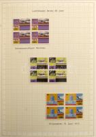 Holland gyarmatok szép gyűjtemény az 50-es 80-as évekből 3 albumban, sok összefüggéssel, benne UNTEA...