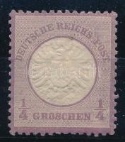 Deutsches Reich 1872 Forgalmi bélyeg Mi 16 (Mi EUR 110.-) (enyhe papírelvékonyodás / slightly thin paper)