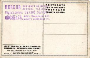 Austro Daimler, Oesterreichische Daimler Motoren Aktiengesellschaft / Austro Daimler reklámlap, auto...