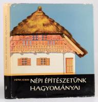 Tóth János: Népi építészetünk hagyományai. Bp., 1961, Műszaki. Kiadói egészvászon kötés, sérült papír védőborítóval, egyébként jó állapotban.