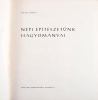 Tóth János: Népi építészetünk hagyományai. Bp., 1961, Műszaki. Kiadói egészvászon kötés, sérült papí...