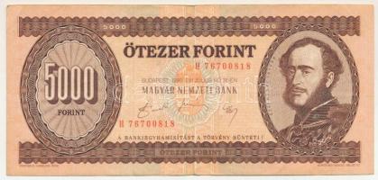 1990. 5000Ft "J 76700818" T:F Adamo F49