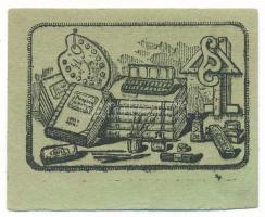 1920. Budapest 10f "Szödényi Árpád papírkereskedése" T:XF
Adamo OKÁ-105.1