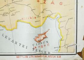 Balogh Pál: A népfajok Magyarországon c. munkájának térkép-mellékletei, 15 db (eredetileg 22 db), vá...