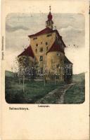 1907 Selmecbánya, Schemnitz, Banská Stiavnica; Leányvár. Joerges kiadása / castle (apró szakadás / tiny tear)