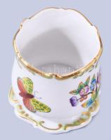 Herendi Viktória mintás cigarettatartó, jelzett, hibátlan, m: 7 cm