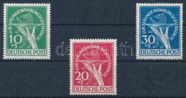 Németország - Berlin 1949 Segély sor Mi 68-70 (Mi EUR 350.-)
