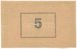 1919. Szerencs 1K "Magyar Cukoripar Részvénytársaság" "13" sorszám T:VF hajtatla...