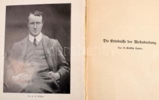 Kapitän Scott Letzte Fahrt I-II. Leipzig, 1919, Brockhaus. Kiadói egészvászon kötés, kopottas állapo...