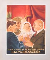 1951 Magyarország új arca. A Magyar Dolgozók Pártja II. kongresszusa alkalmából kiadja a Szikra Köny...