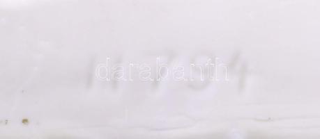 cca 1970 Grafenthal barokk jelenet, jelzett, kopással, 23x17 cm