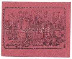 1920 k. Budapest 20f "Fleischer Manó fűszer- és csemegekereskedése" T:AU
Adamo OKÁ-23.2